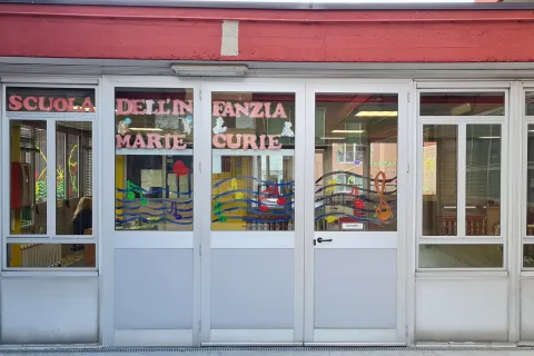 ingresso del plesso Marie Curie